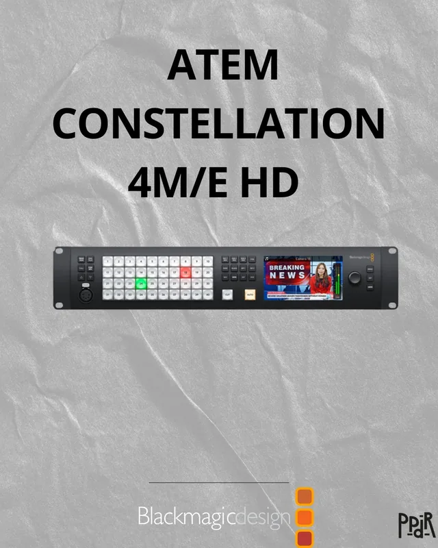 Location ATEM 4 M/E Constellation HD — Blackmagic Design