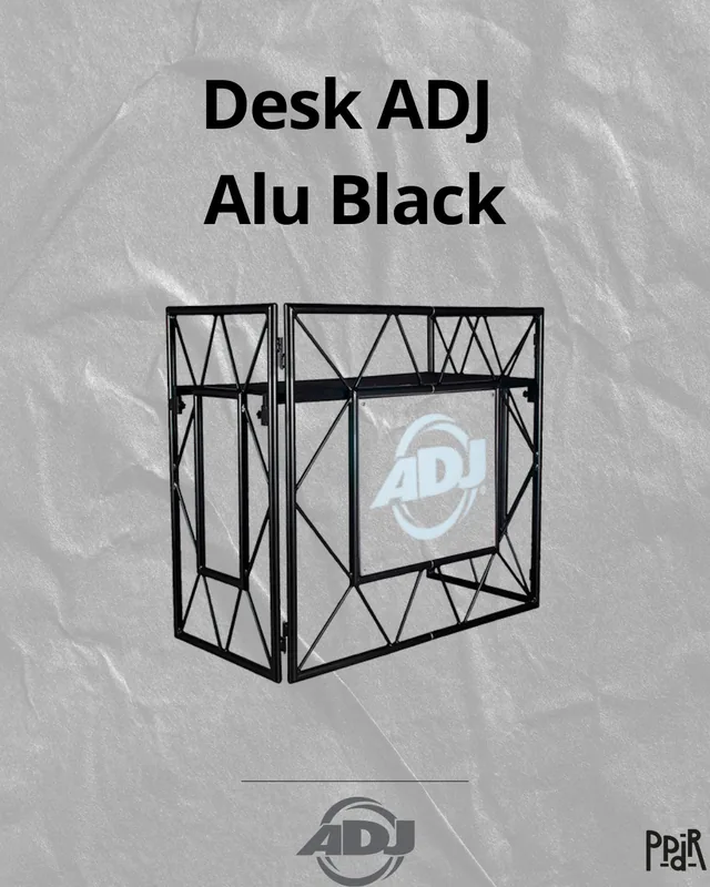 Location Desk DJ Alu Black — ADJ