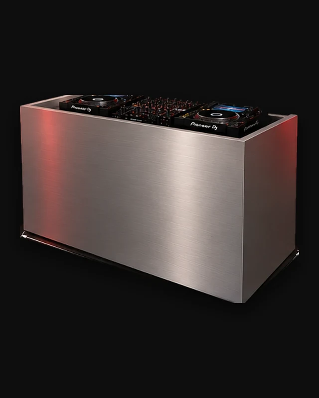 Location Desk DJ Alu Brossé — Technics