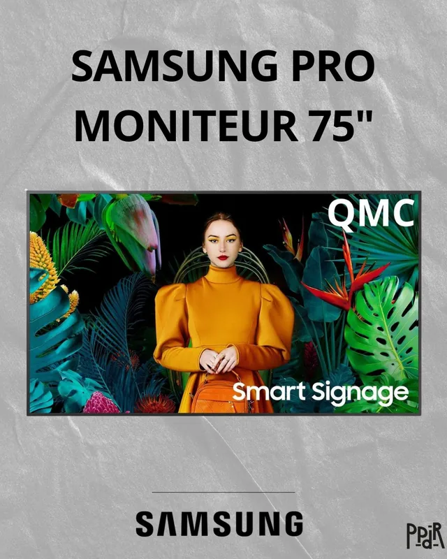 Location Samsung Moniteur 75" QMC — Samsung